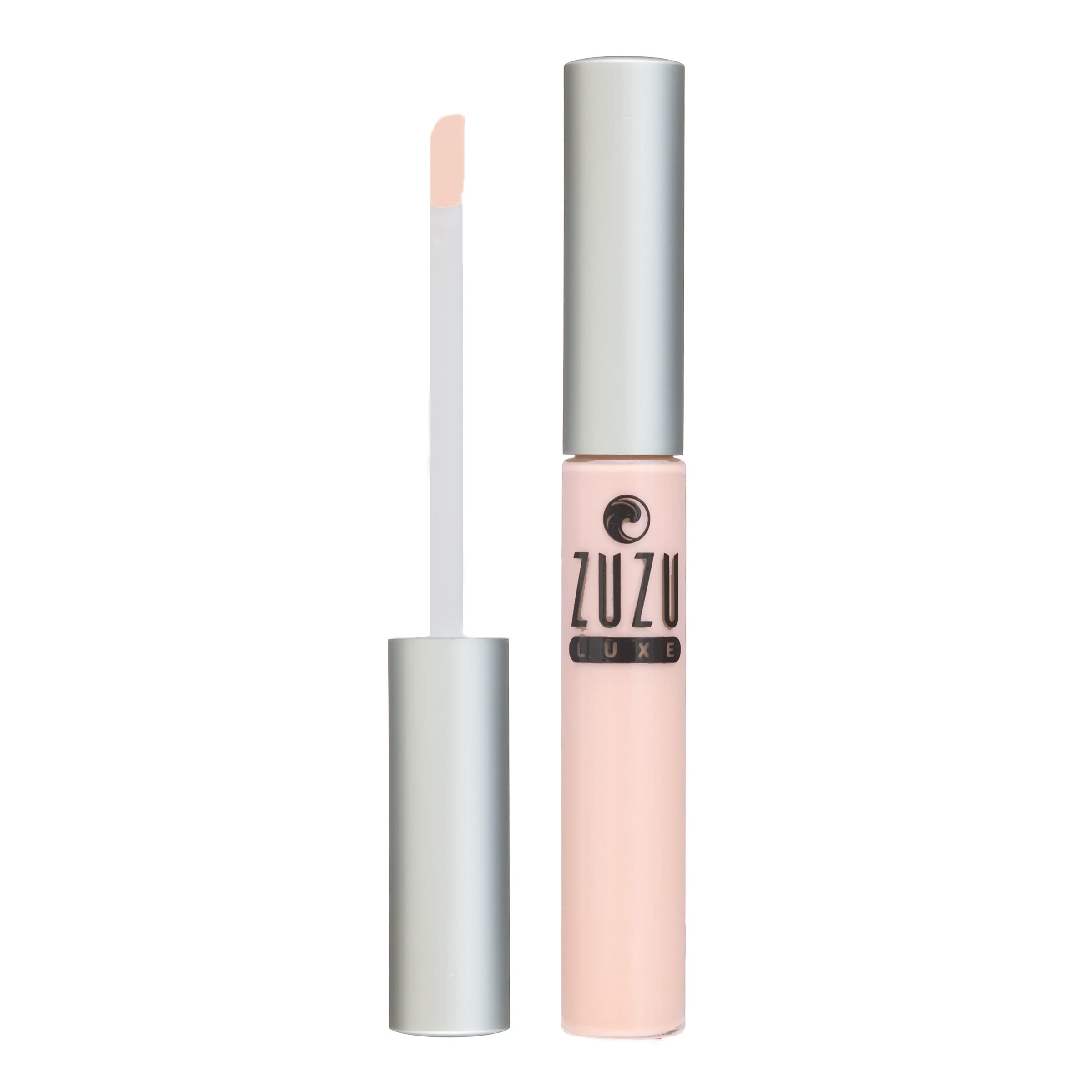 Zuzu Luxe Concealer creamy formula glides on smoothly for seamless coverage.