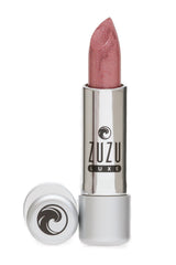 Zuzu Luxe creamy lipstick provides smooth texture for everyday wear.