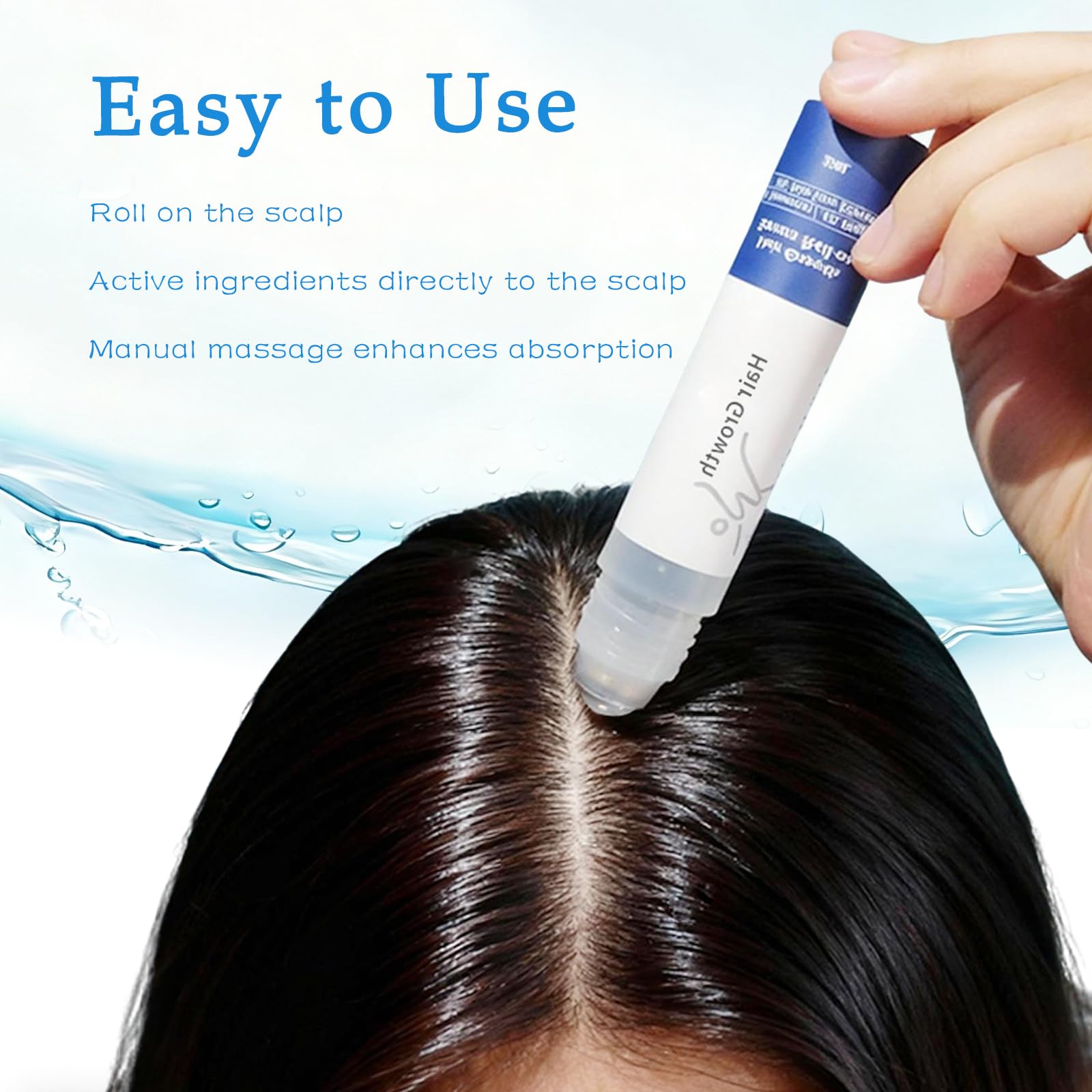 ZVMHSPP fast-absorbing roller ideal for daily regrowth routines.