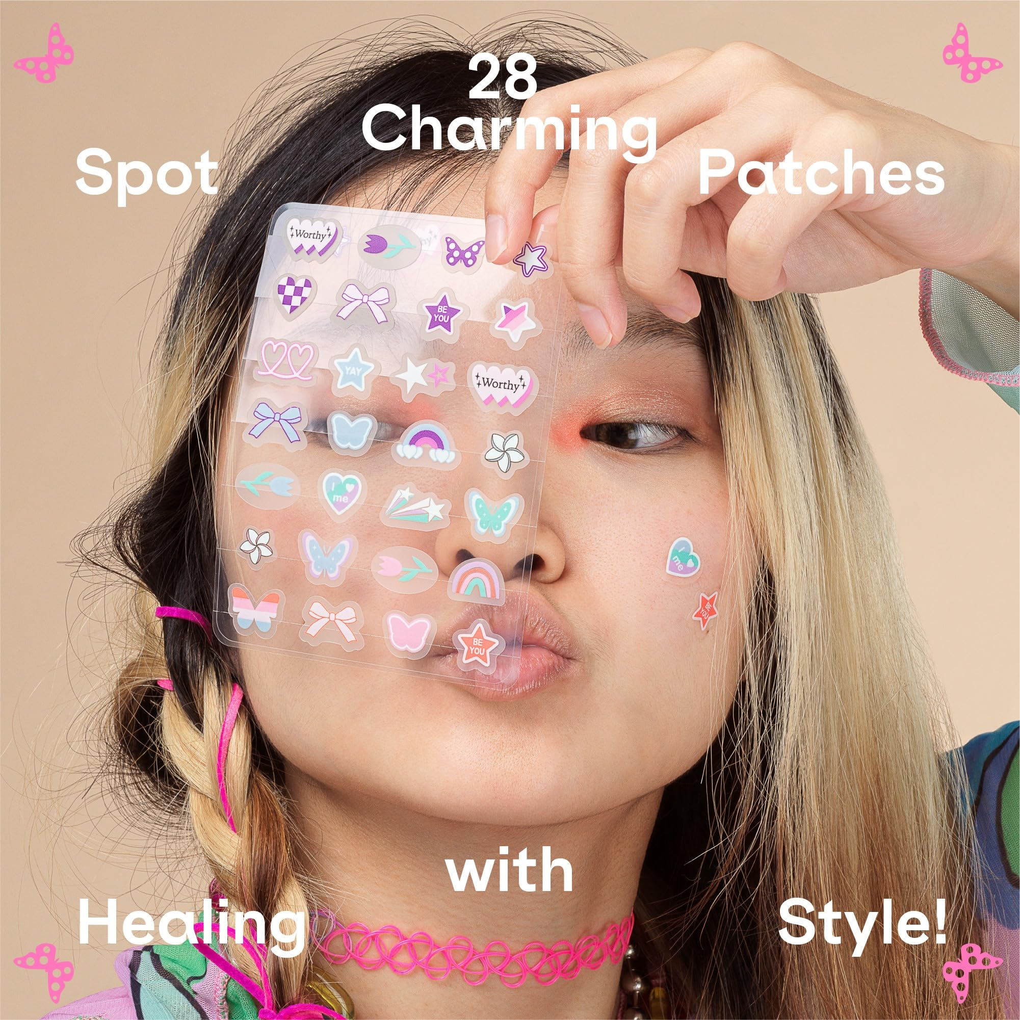 ZVYK pimple patches graphic-designs highlight 28 options for personal expression