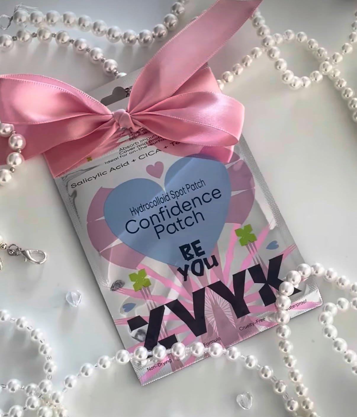 ZVYK pimple patches waterproof-adhesion demonstrates durable wear through sweat and showers