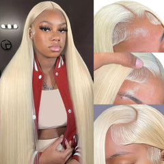 ZyBeidi 613 lace front wig 30 inch long, natural movement and fullness.