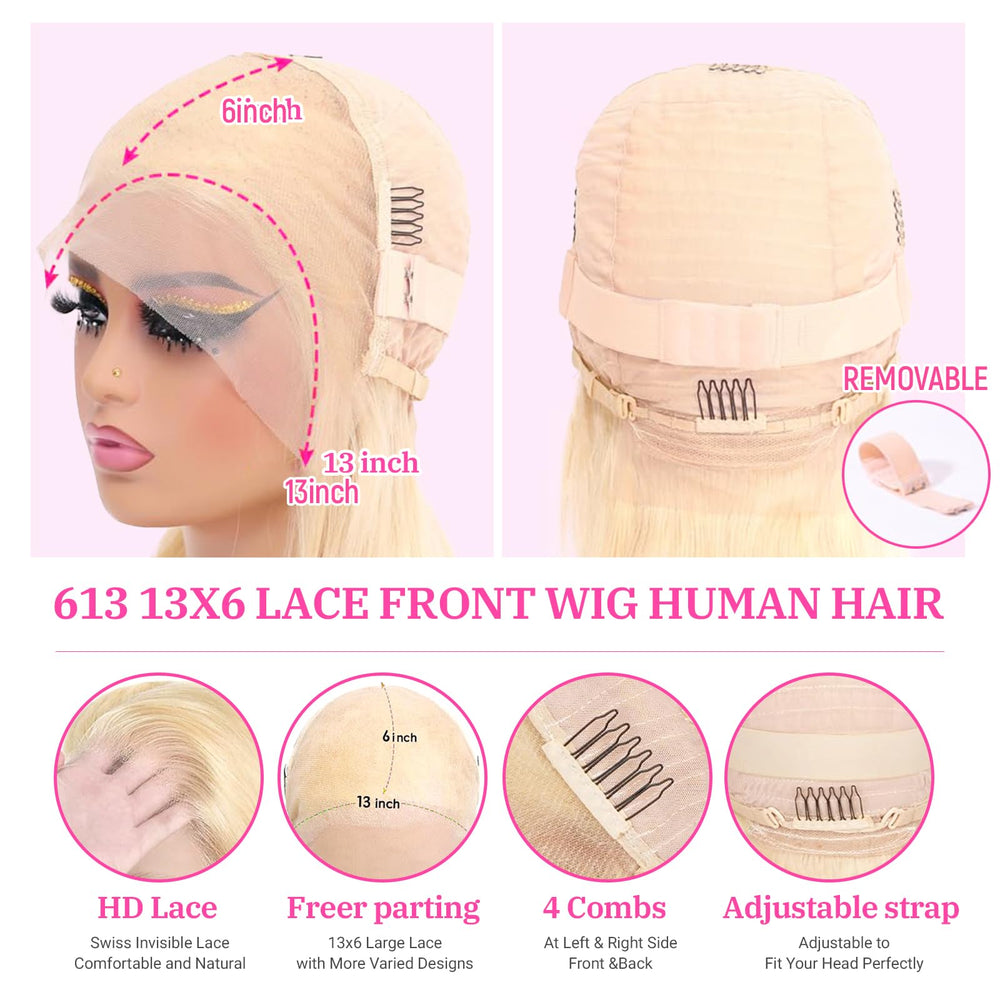 ZyBeidi pre-plucked baby hair natural hairline for easy styling.