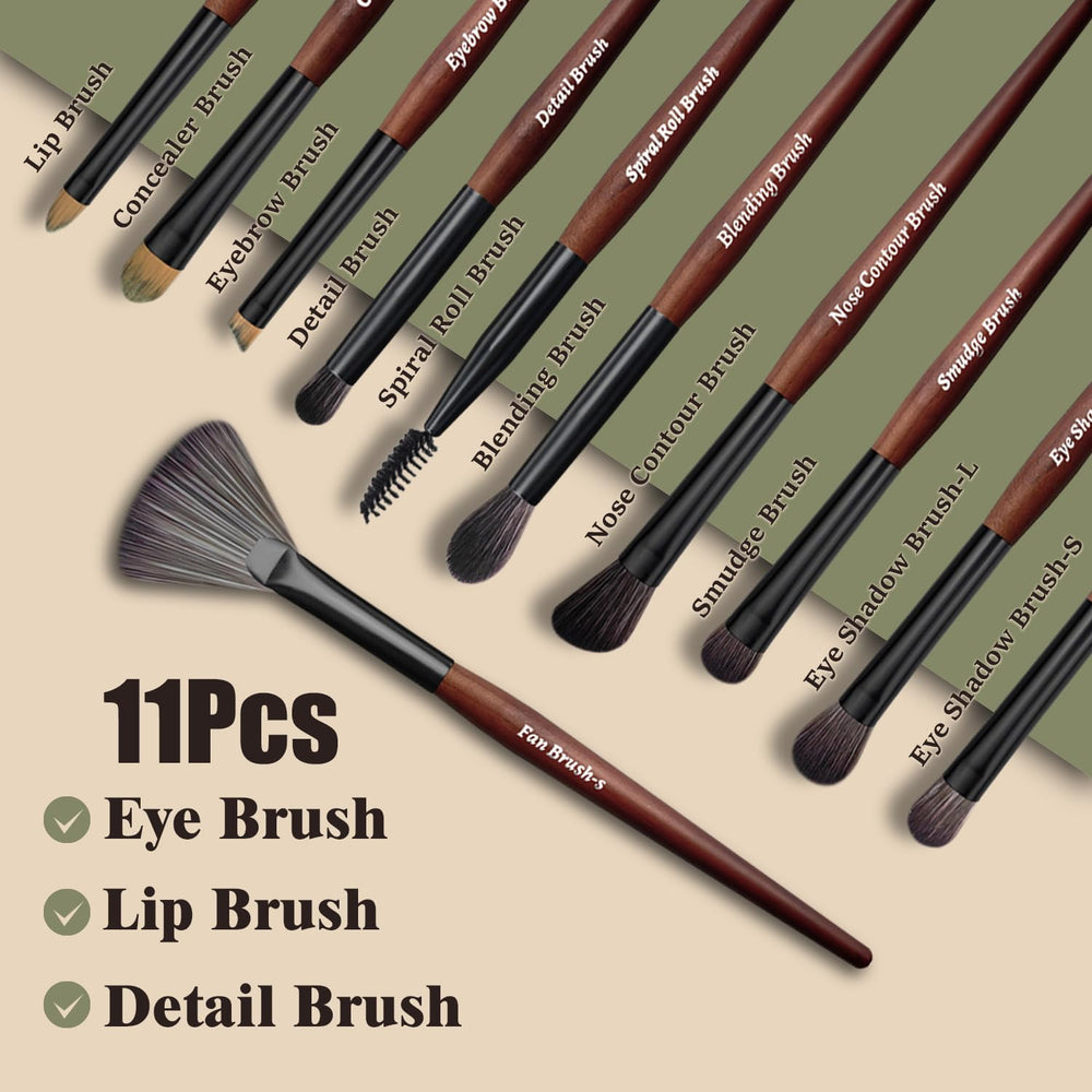 Zylsnice blush brush wood handle for natural color blending