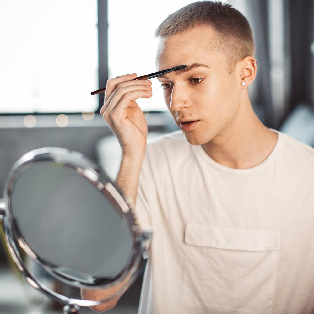 Zylsnice concealer brush wood handle for targeted coverage