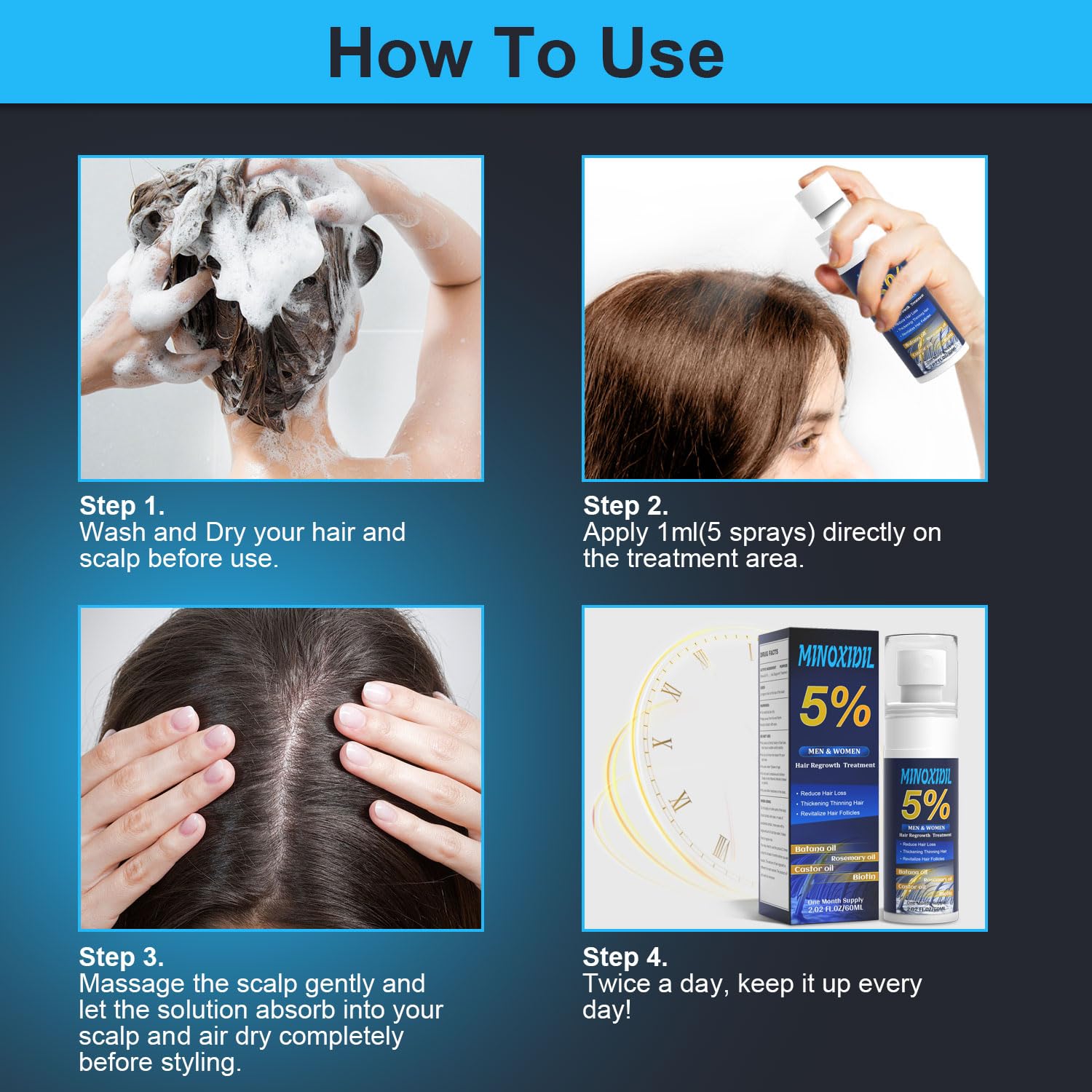 ZYXN Rosemary-infused formula refreshes the scalp during treatment