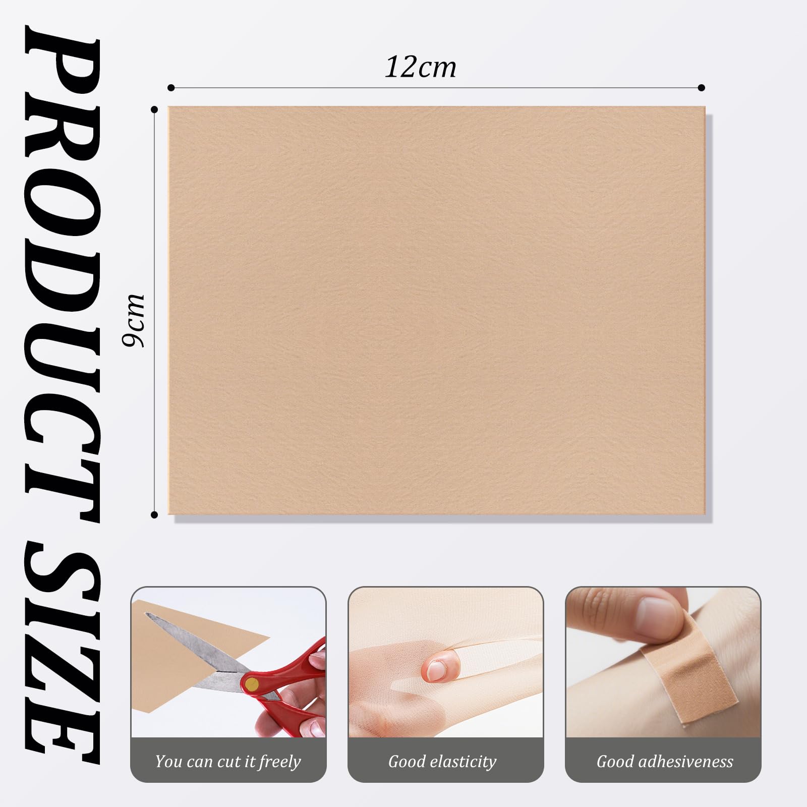 ZZBUY tattoo cover up patch waterproof adhesive stays put during workouts and swimming.