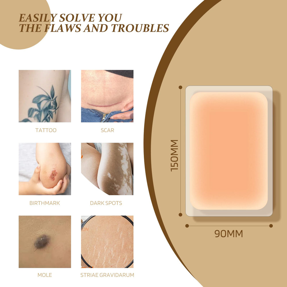 ZZBUY tattoo cover up tape natural skin color blends with your tone