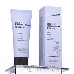ZZILME Premium Neck Cream bottle close-up delivering rich hydration for smoother skin