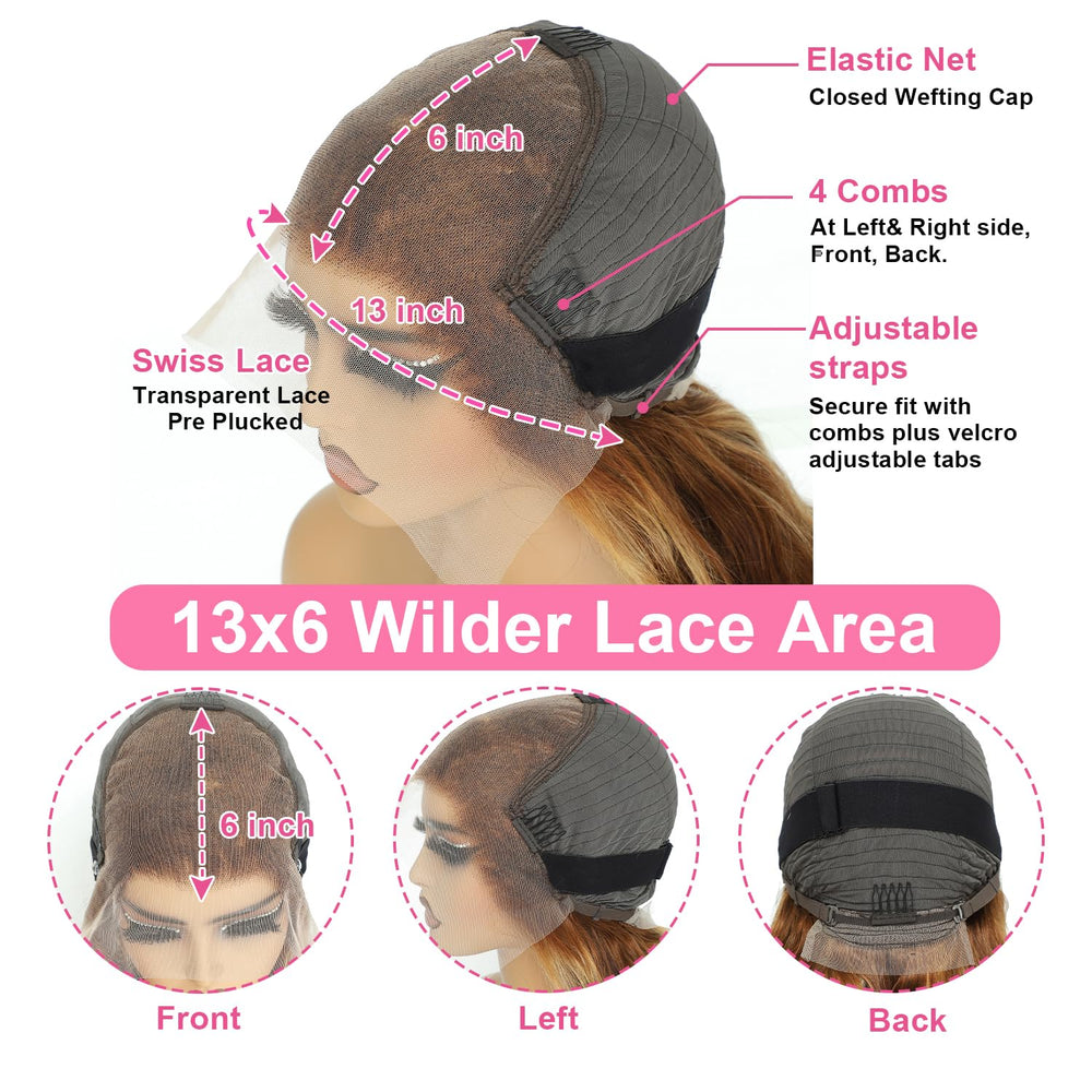 ZZMDS versatile lace-front wig for daily wear or special occasions