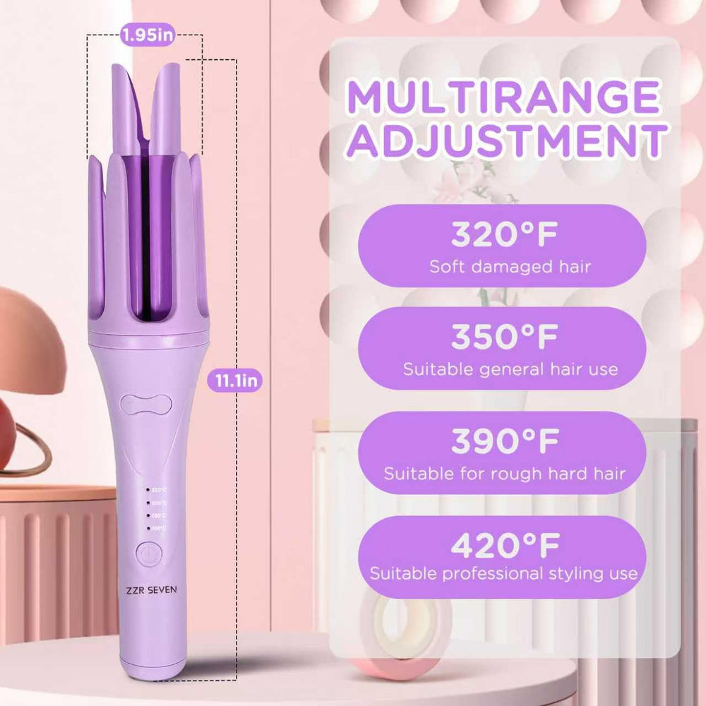 ZZR SEVEN global dual voltage lets you style worldwide.