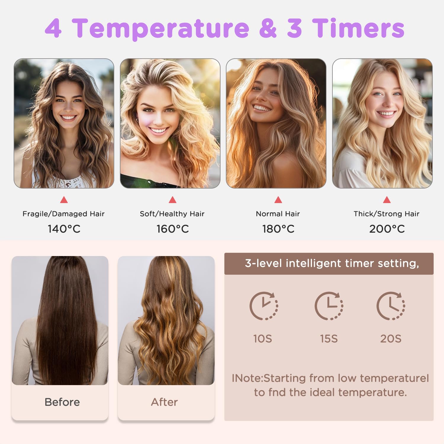 ZZR SEVEN long-hair-friendly design handles mid-to-long lengths with ease.