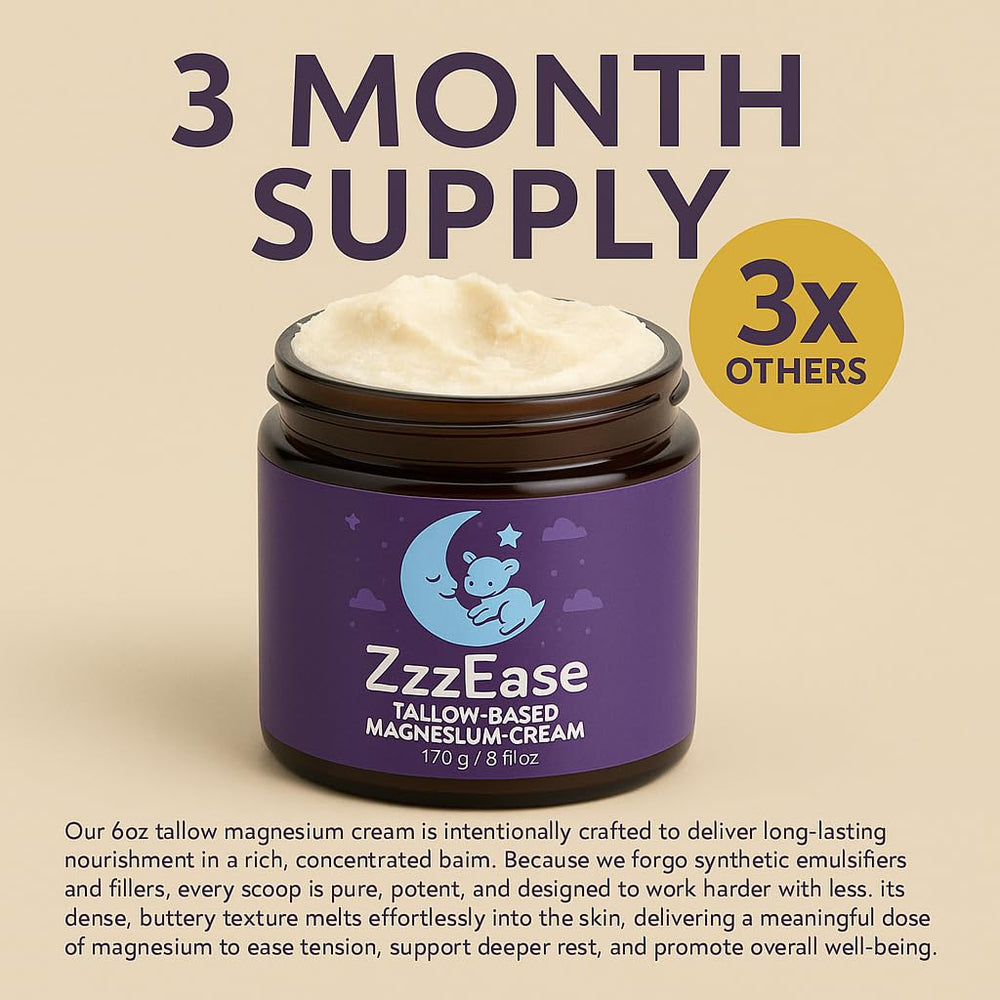 ZzzEase Magnesium Lotion for Kids lavender scent—calming bedtime aroma.